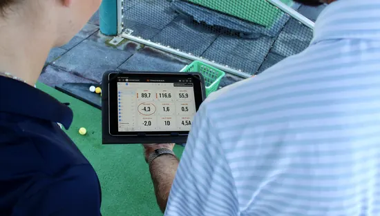 Analyse Trackman et vidéo